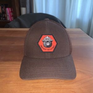 Filson prevent wildfires hat